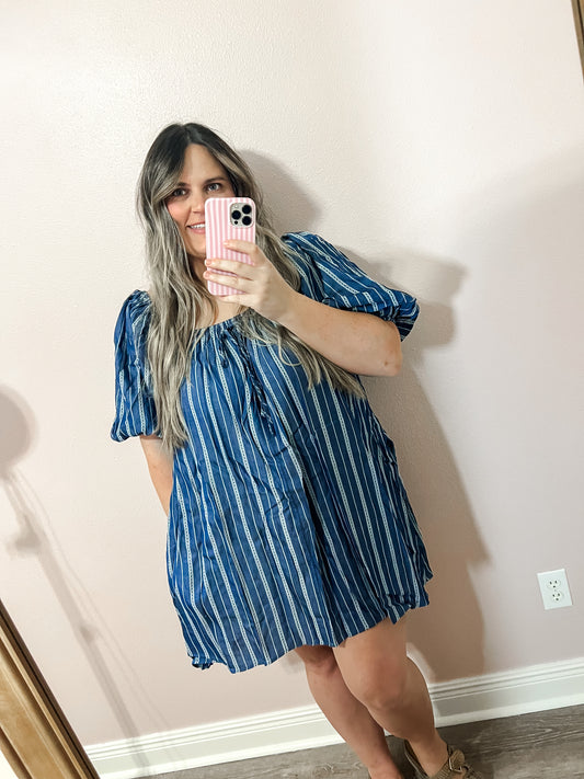 denim blues dress