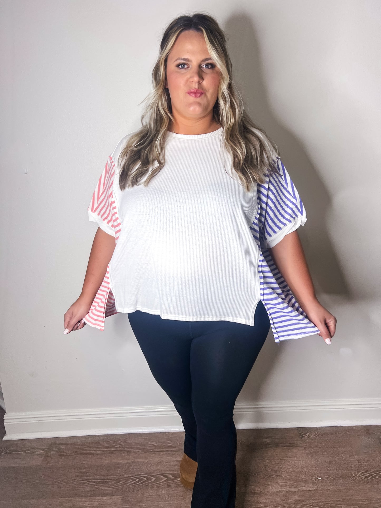 Zara striped top