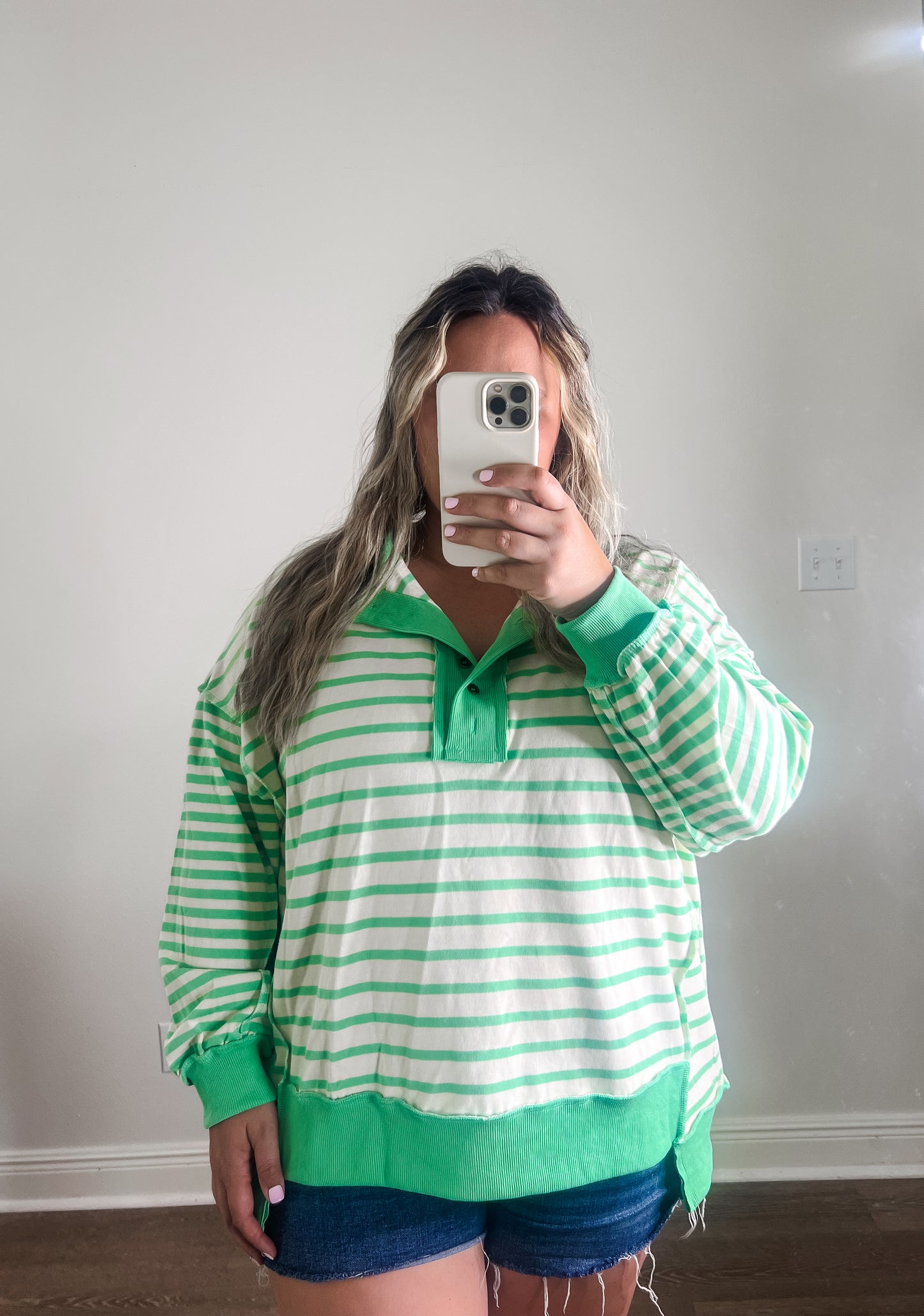 Margarita Striped Sweatshirt