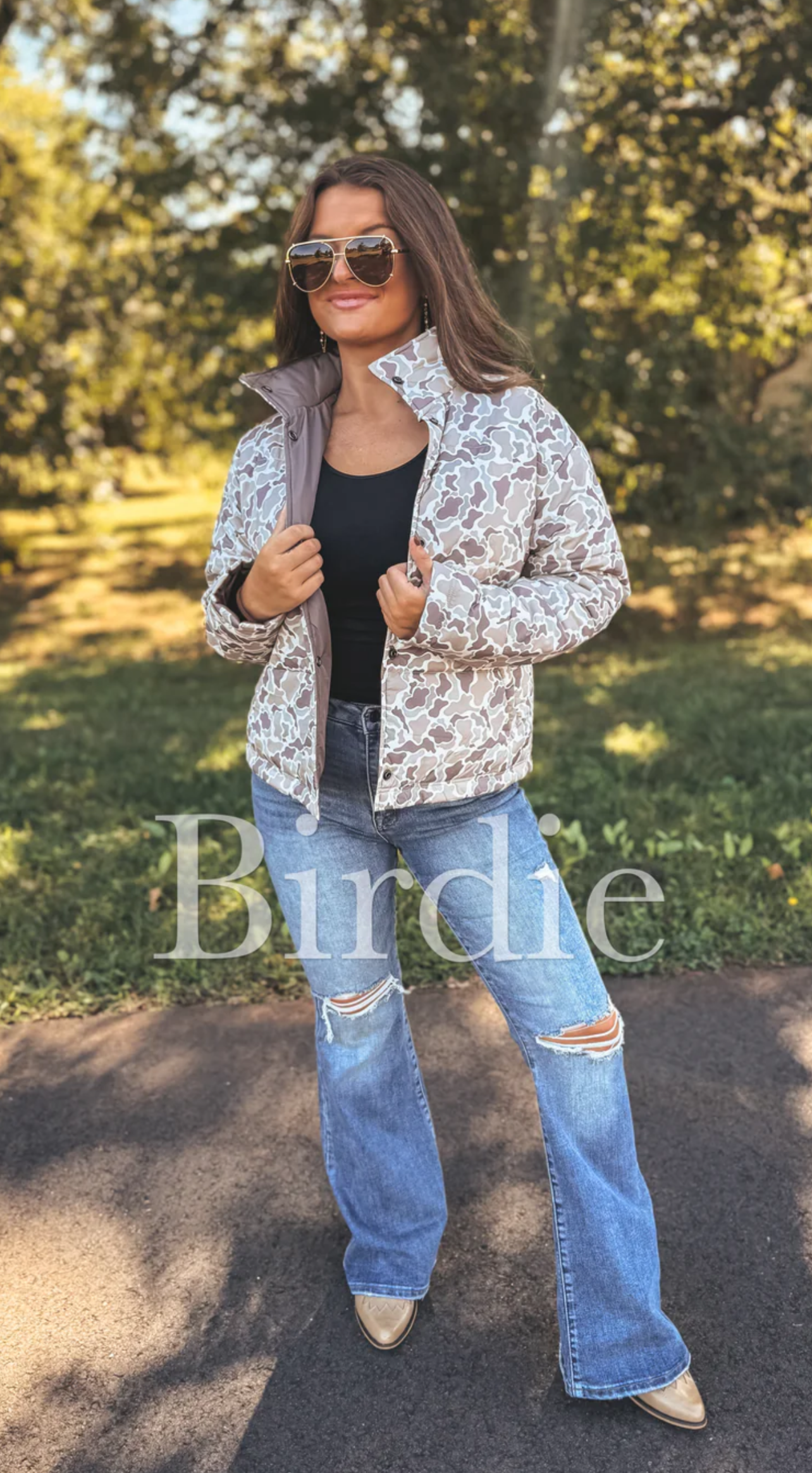 PREORDER * Duck Camo Reversible Puffer Jacket