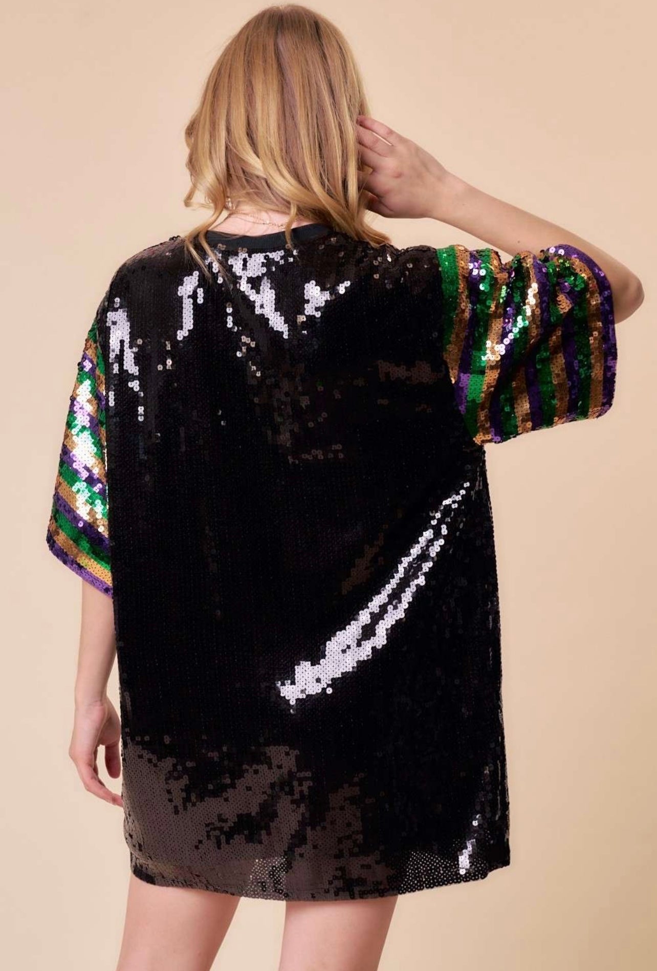 Mardi Gras Queen Sequin Top
