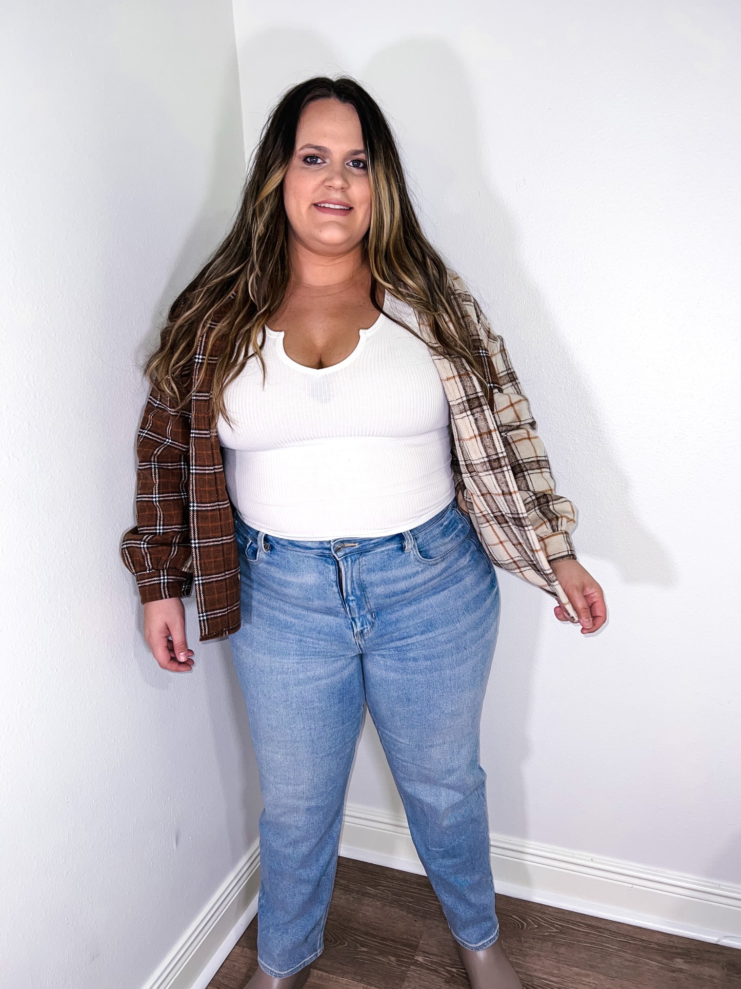 Layer Me Crop Top - White