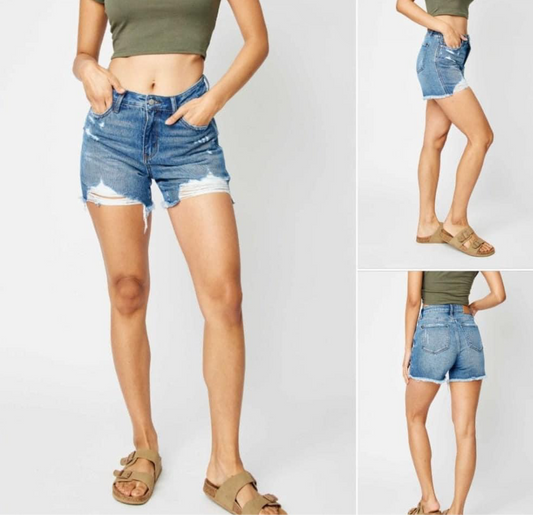 Judy Blue Ridge Magic Denim Shorts