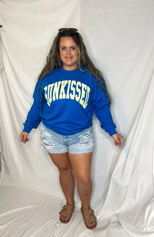 The Sunkissed Pullover Malibu Blue