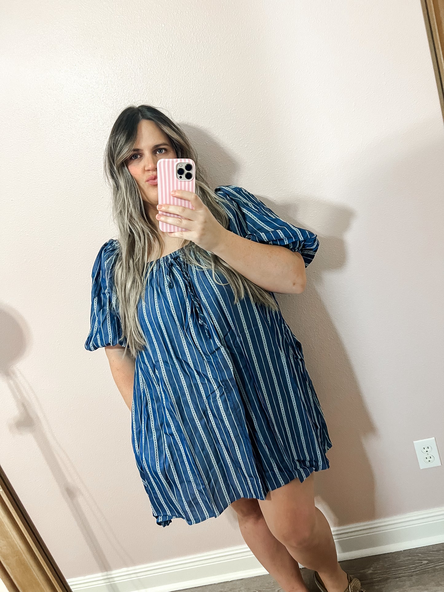 denim blues dress