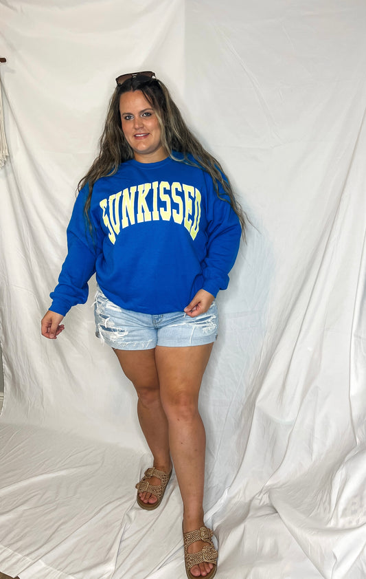 The Sunkissed Pullover Malibu Blue