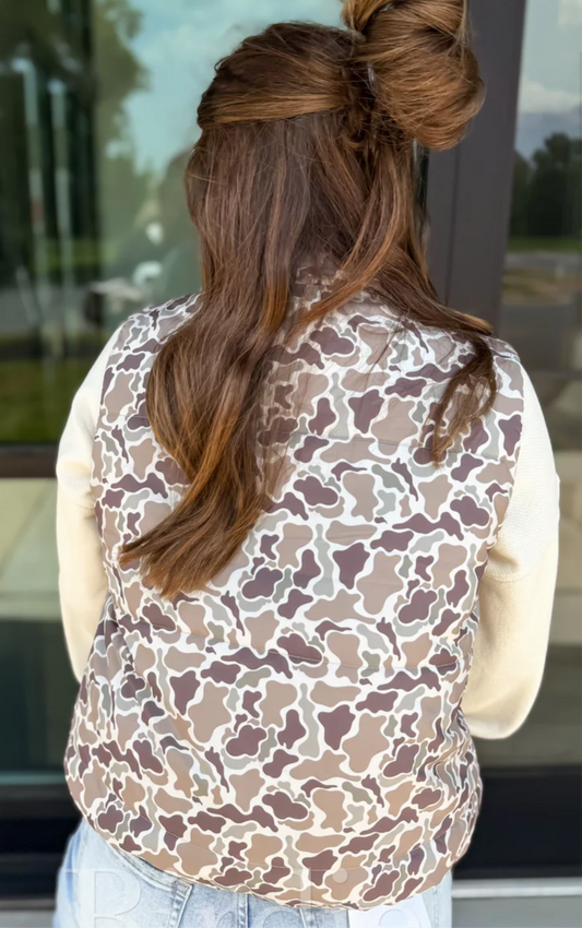 PREORDER - DUCK CAMO VEST EST SHIP MID/END OCTOBER