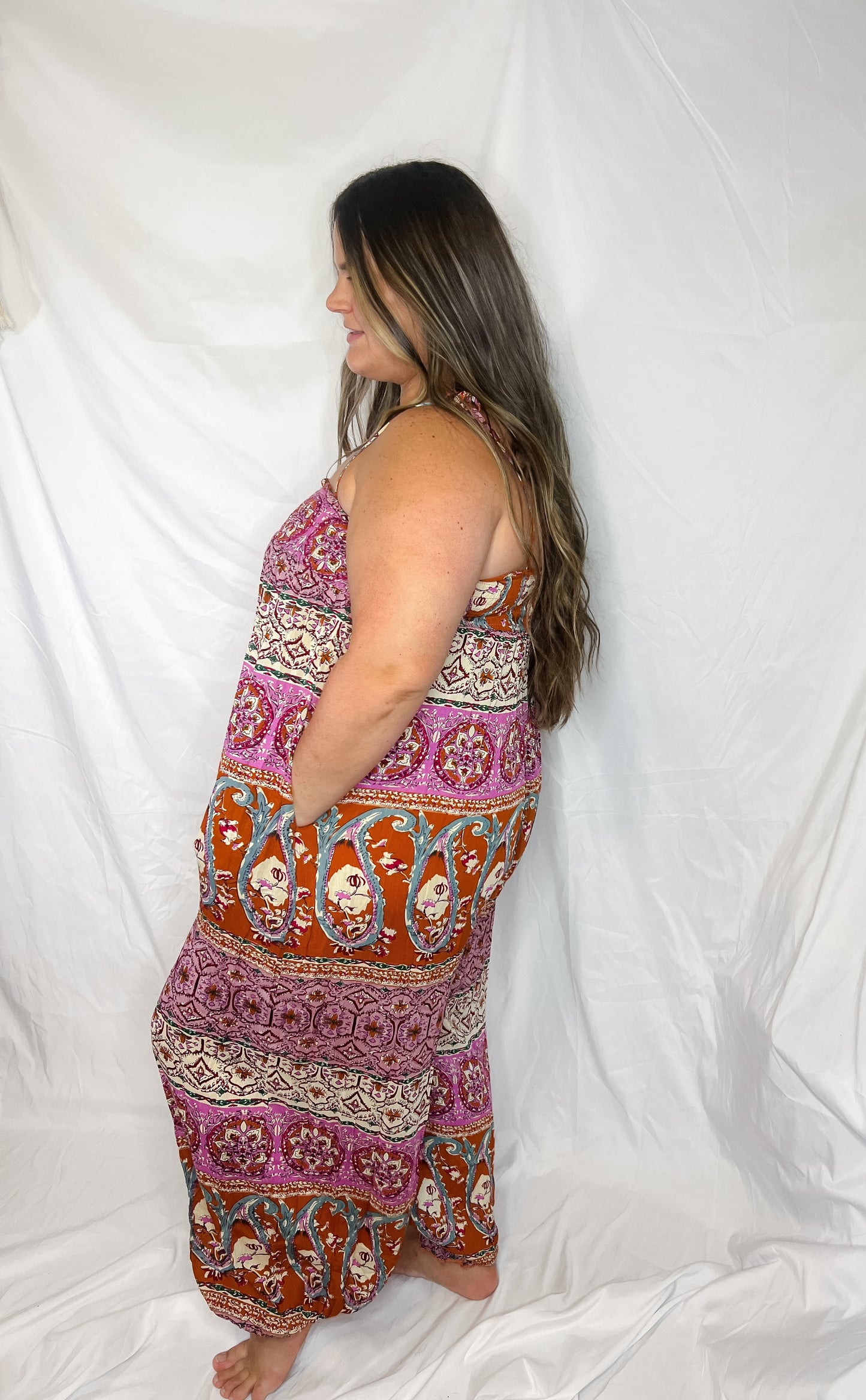 Boho blist jumpsuit